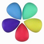 Zenda Naturals Makeup Sponge Set - 5 Egg-Shaped Blenders