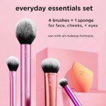 5-Piece Everyday Essentials Makeup Brush Set