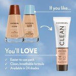 COVERGIRL Clean Liquid Foundation, Creamy Natural