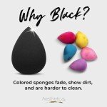 Aesthetica Vegan Makeup Sponge Blender - Latex Free