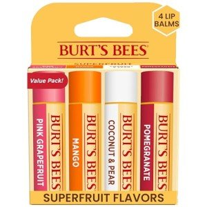 Burt's Bees Moisturizing Lip Balm 4-Pack