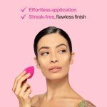 Wet n Wild Pink Makeup Sponge for Flawless Application