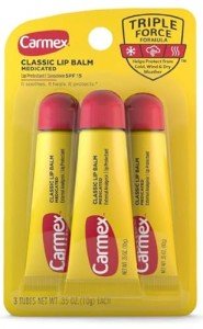 Carmex Classic Lip Balm 3-Pack (0.35 Ounce)