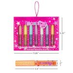 7pc Fruity Flavored Lip Gloss Set for Kids