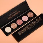 5-Color Highlighter & Bronzer Makeup Palette