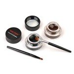 2-in-1 Waterproof Black & Brown Gel Eyeliner Set