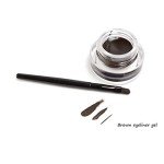 2-in-1 Waterproof Black & Brown Gel Eyeliner Set