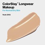Revlon ColorStay Liquid Foundation, 200 Nude, SPF 20