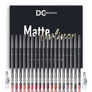 18 Color Waterproof Lip Liner Pencil Set
