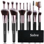 16-Piece Premium Makeup Brush Set with Case