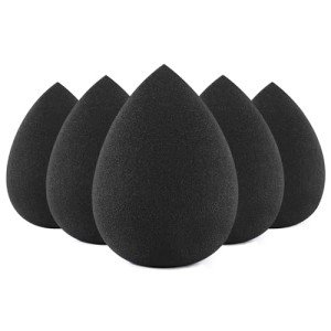 BEAKEY 5-Piece Makeup Sponge Set - Flawless Blending
