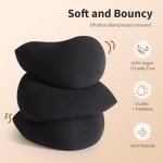 BEAKEY 5-Piece Makeup Sponge Set - Flawless Blending