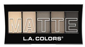 L.A. COLORS Matte Eyeshadow Palette - Nude Suede