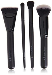 e.l.f. 4-Piece Vegan Makeup Brush Set