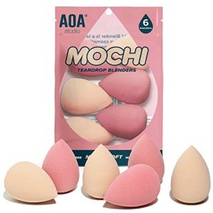 AOA Studio Mochi Makeup Sponge Set - 6 Pack