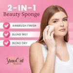 StansOut Makeup Blending Sponge for Flawless Finish