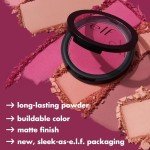 e.l.f. Matte Primer-Infused Blush - Always Rosy