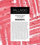 Palladio Retractable Waterproof Lip Liner, Raspberry