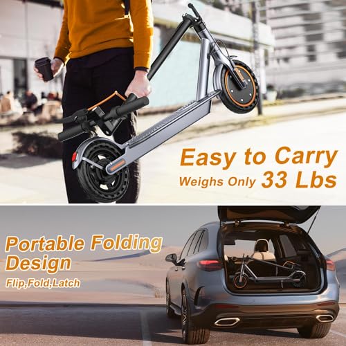 350W Folding Electric Scooter for Adults, 19 MPH