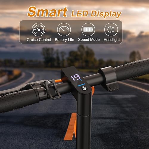 350W Folding Electric Scooter for Adults, 19 MPH