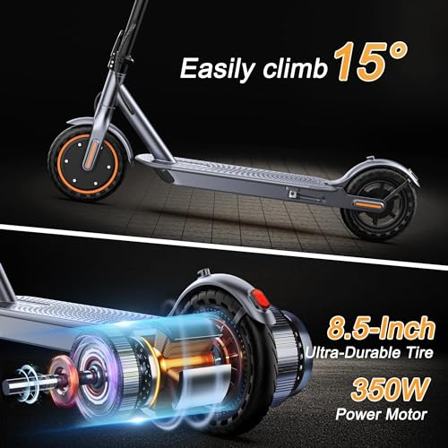 350W Folding Electric Scooter for Adults, 19 MPH