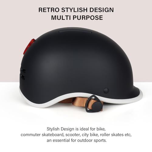 Exclusky USB Rechargeable Urban Bike Helmet