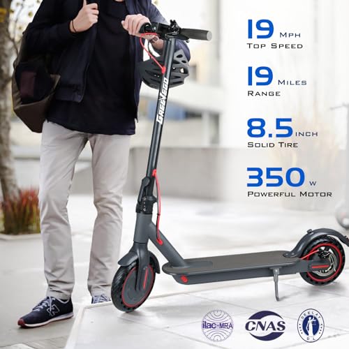 Greevego 350W Electric Scooter - 19MPH, 19 Mile Range