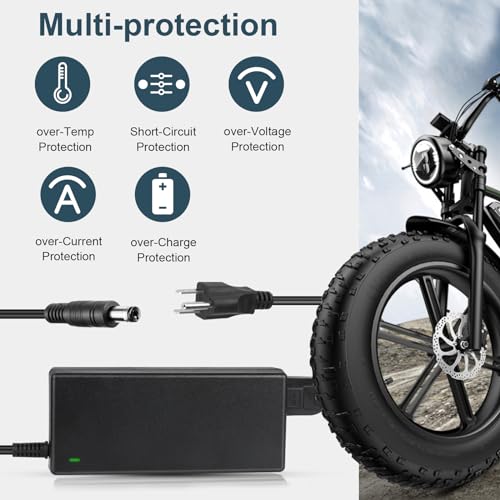 Fast 42V Electric Scooter Charger with 7 Connections
