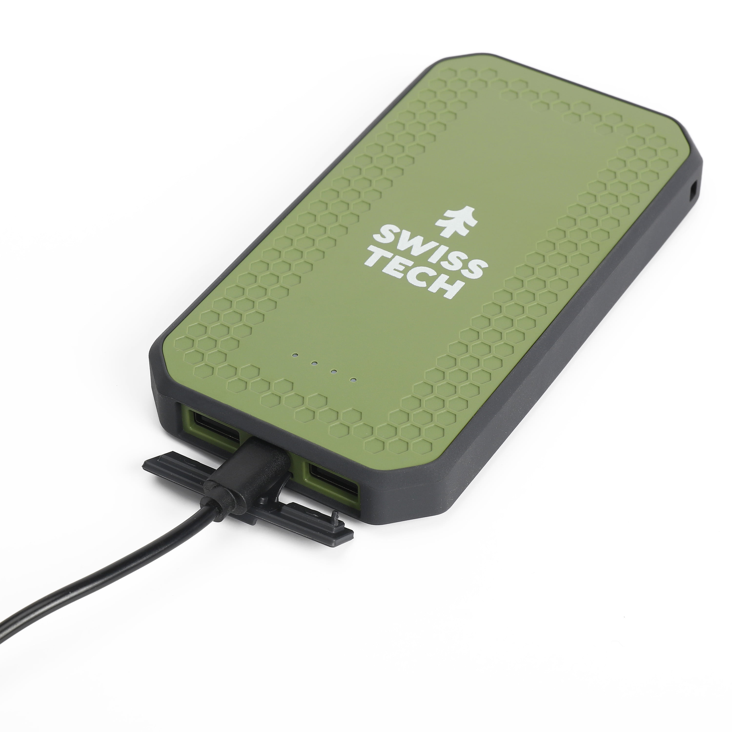 Swiss Tech Antreiben Power Bank with Dual USB