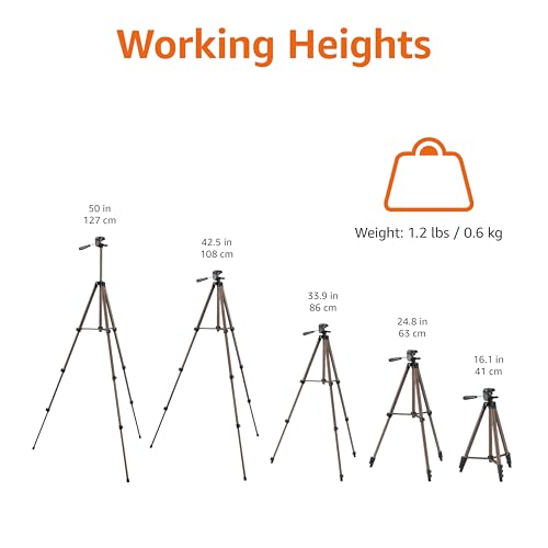 Amazon Basics - Lightweight Tripod with Bag