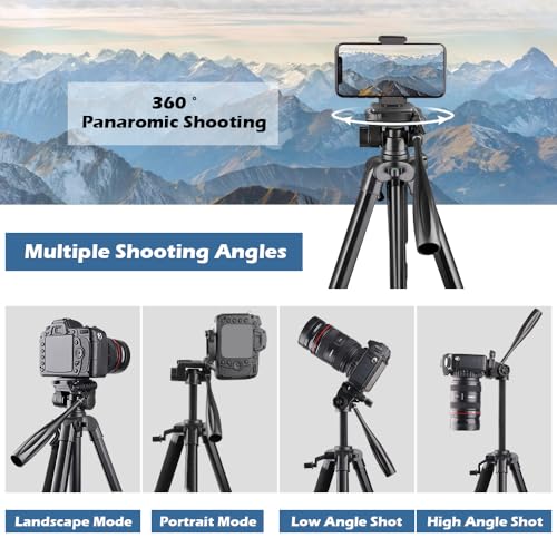 Wireless Remote Camera Tripod with Travel Bag