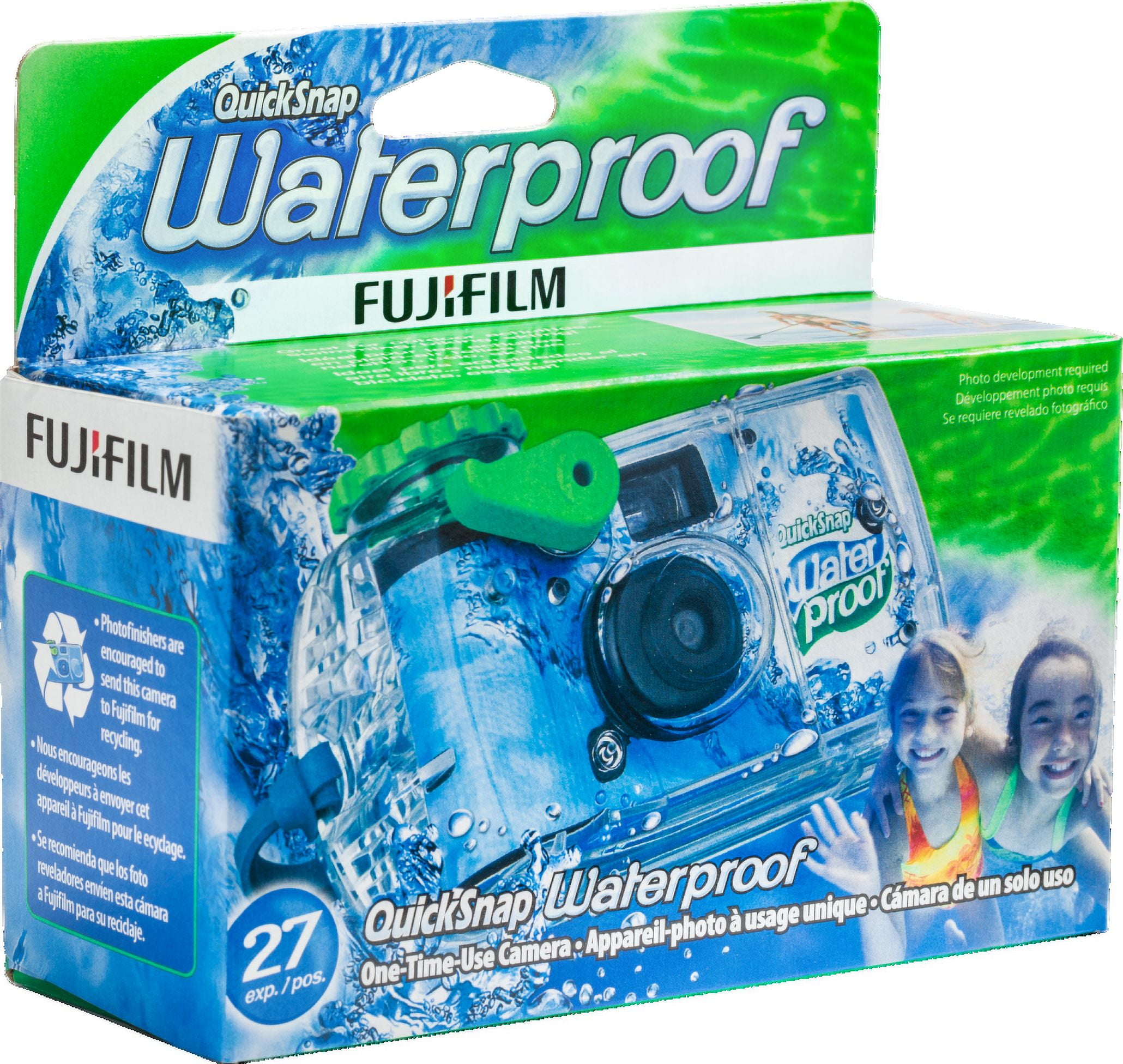 Fujifilm QuickSnap Waterproof 27 Exposure 800 Film 35 mm