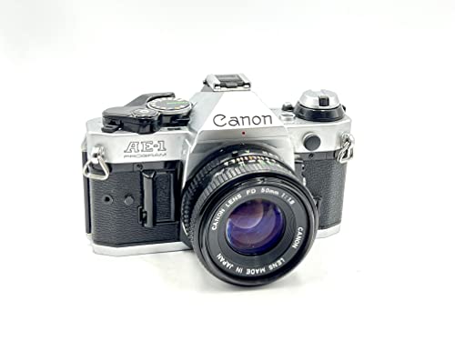 Canon AE-1 SLR Camera with 50mm Lens