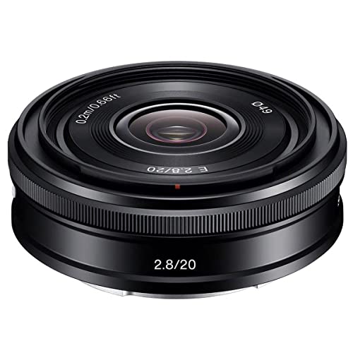 Sony E-Mount 20mm F2.8 Lens Bundle