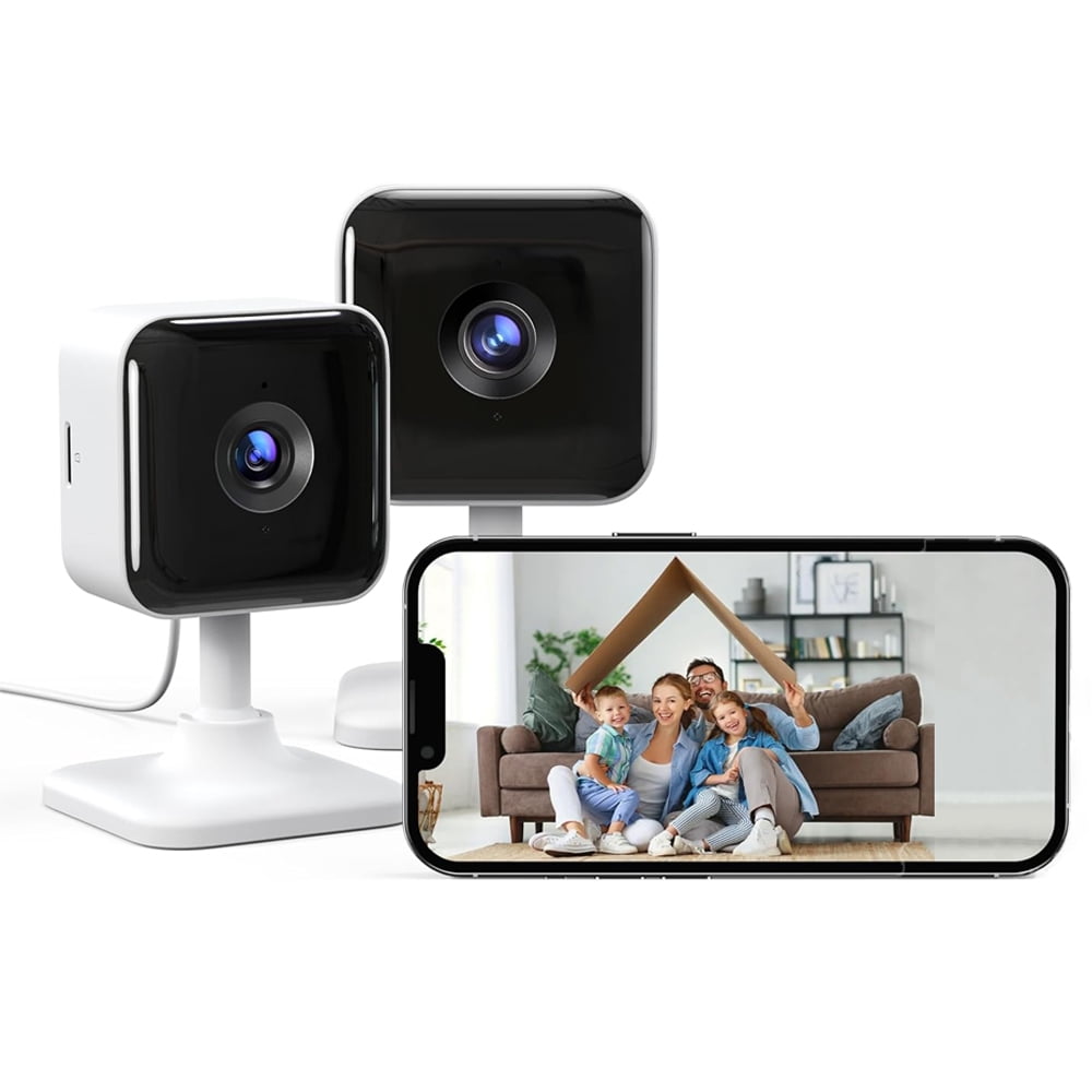 Teckin Indoor Wi-Fi Security Camera, 2 Pack