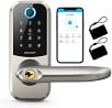 Fingerprint Smart Lock with Touchscreen Keypad