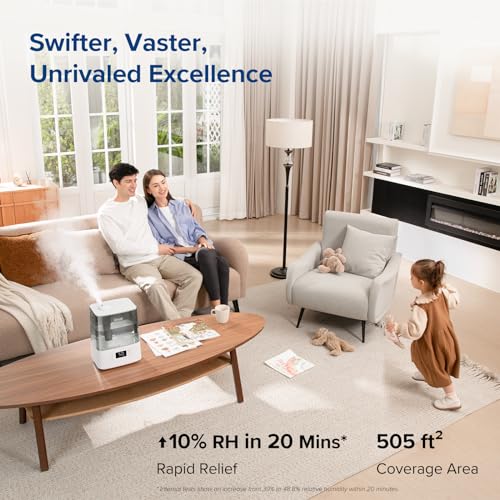 Smart LEVOIT Humidifier with Essential Oils & App Control