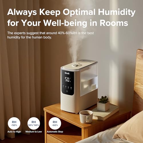 Smart Mist Humidifier with Oil Diffuser