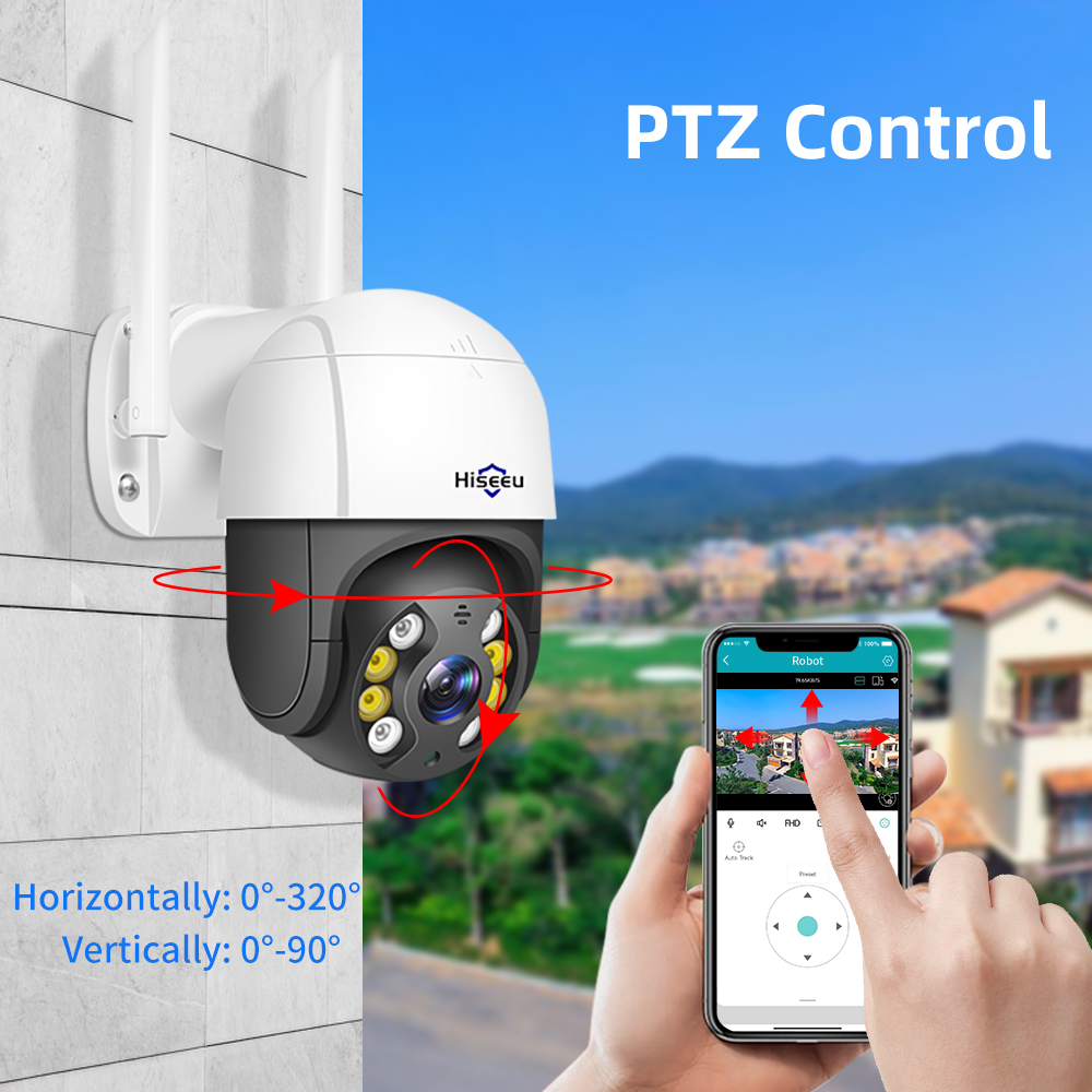 Smart PTZ Camera with Human Detection