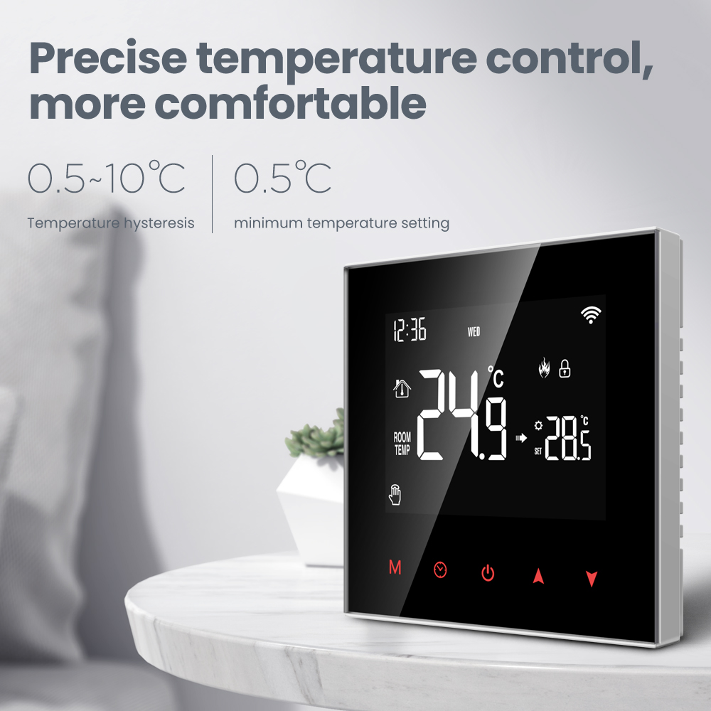 Smart Thermostat for Home Automation with Voice Control