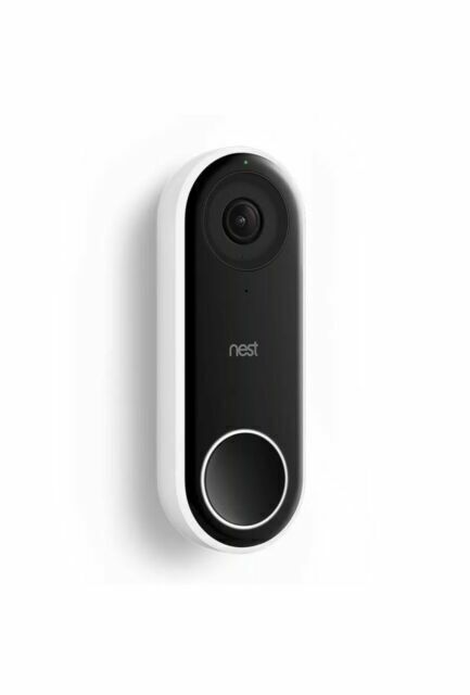 Nest Hello Wired Video Doorbell