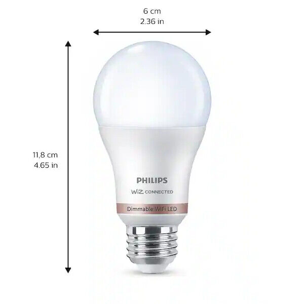 Philips Smart LED Light Bulb Frosted & Tunable