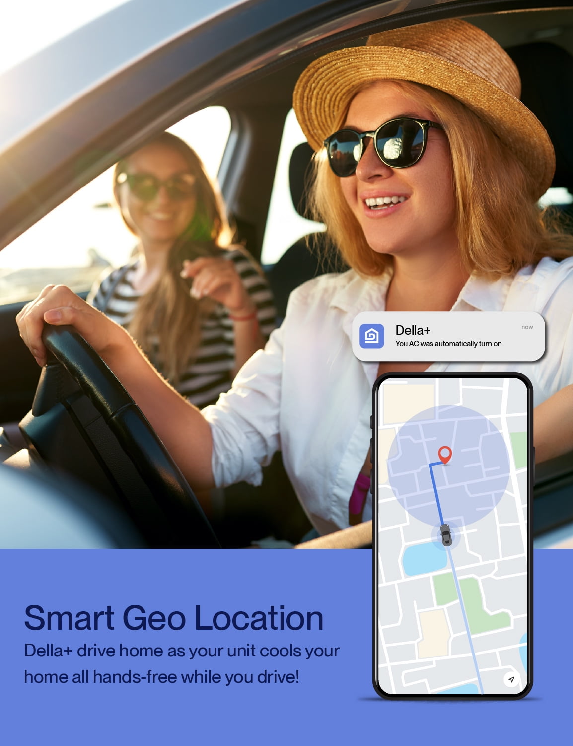 Smart Window AC with Dehumidifier & Fan