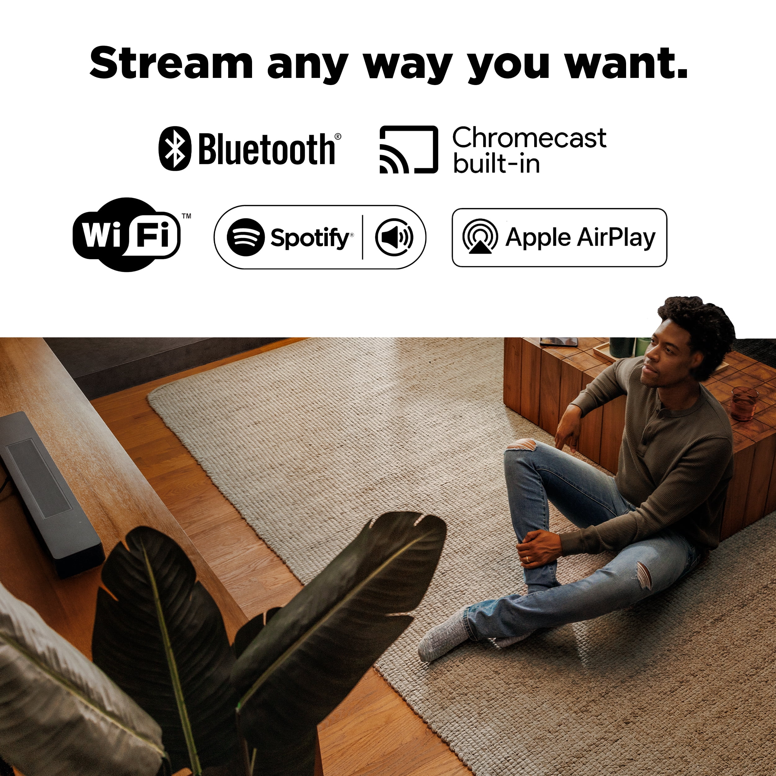 Bose Smart Soundbar 600 - Wireless Surround Sound