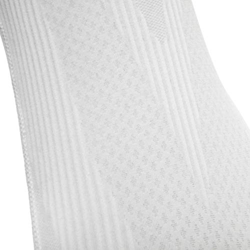 adidas White Unisex Arm Sleeves, Small/Medium US Size