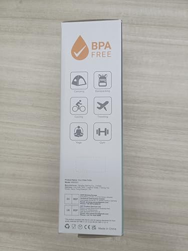 Sahara Sailor 32oz Motivational Sports Water Bottle - BPA Free