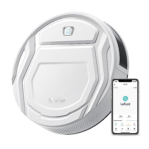 Lefant Robot Vacuum: Tangle-Free, Strong Suction, Wi-Fi-Controlled