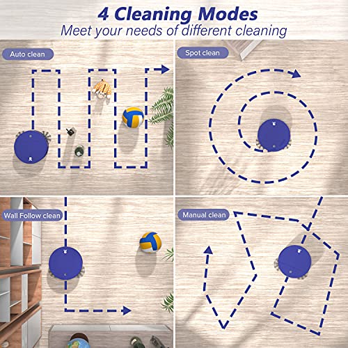Smart Robot Vacuum with Voice Control & WiFi