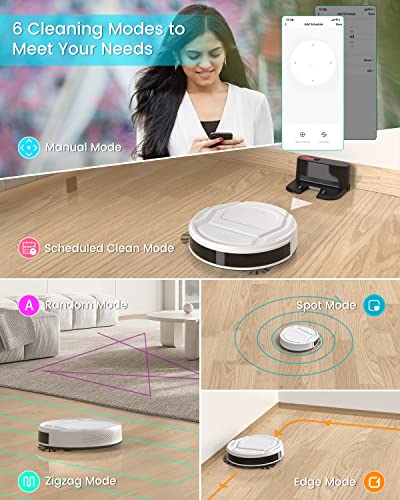 Lefant Robot Vacuum: Tangle-Free, Strong Suction, Wi-Fi-Controlled