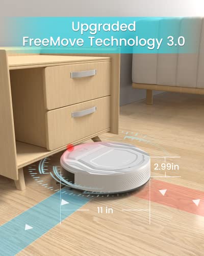 Lefant Robot Vacuum: Tangle-Free, Strong Suction, Wi-Fi-Controlled